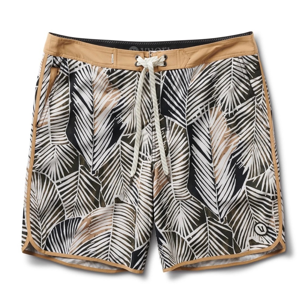Vuori Cruise Boardshort Size 32 Shorts Men’s Wheat Fonda Swim Trunks